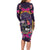 Mexico Day Of The Dead Family Matching Long Sleeve Bodycon Dress and Hawaiian Shirt Cat Skeleton Dia De Los Meowtos - Wonder Print Shop