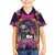 Mexico Day Of The Dead Family Matching Off Shoulder Maxi Dress and Hawaiian Shirt Cat Skeleton Dia De Los Meowtos - Wonder Print Shop