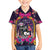 Mexico Day Of The Dead Family Matching Short Sleeve Bodycon Dress and Hawaiian Shirt Cat Skeleton Dia De Los Meowtos - Wonder Print Shop