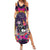 Mexico Day Of The Dead Family Matching Summer Maxi Dress and Hawaiian Shirt Cat Skeleton Dia De Los Meowtos - Wonder Print Shop