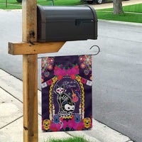 Mexico Day Of The Dead Garden Flag Cat Skeleton Dia De Los Meowtos - Wonder Print Shop