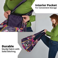 Mexico Day Of The Dead Grocery Bag Cat Skeleton Dia De Los Meowtos - Wonder Print Shop