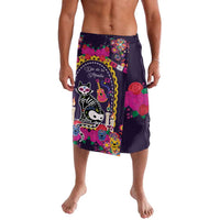 Mexico Day Of The Dead Lavalava Cat Skeleton Dia De Los Meowtos - Wonder Print Shop