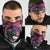 Mexico Day Of The Dead Neck Gaiter Cat Skeleton Dia De Los Meowtos - Wonder Print Shop