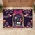 Mexico Day Of The Dead Rubber Doormat Cat Skeleton Dia De Los Meowtos - Wonder Print Shop