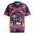 Mexico Day Of The Dead Rugby Jersey Cat Skeleton Dia De Los Meowtos - Wonder Print Shop