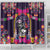 Mexico Day Of The Dead Shower Curtain Cat Skeleton Dia De Los Meowtos - Wonder Print Shop