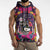 Mexico Day Of The Dead Sleeveless Zip Hoodie Cat Skeleton Dia De Los Meowtos - Wonder Print Shop