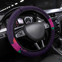 Mexico Day Of The Dead Steering Wheel Cover Cat Skeleton Dia De Los Meowtos - Wonder Print Shop