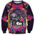 Mexico Day Of The Dead Sweatshirt Cat Skeleton Dia De Los Meowtos - Wonder Print Shop