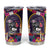 Mexico Day Of The Dead Tumbler Cup Cat Skeleton Dia De Los Meowtos - Wonder Print Shop