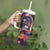 Mexico Day Of The Dead Tumbler With Handle Cat Skeleton Dia De Los Meowtos - Wonder Print Shop