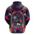 Mexico Day Of The Dead Zip Hoodie Cat Skeleton Dia De Los Meowtos - Wonder Print Shop