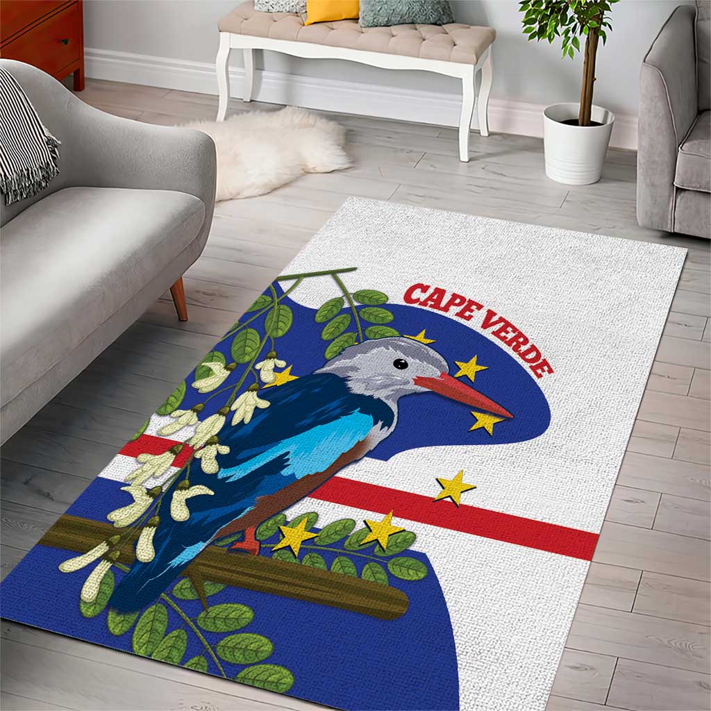 Cape Verde Area Rug Grey-Headed Kingfisher Mix Honey Locust - Wonder Print Shop