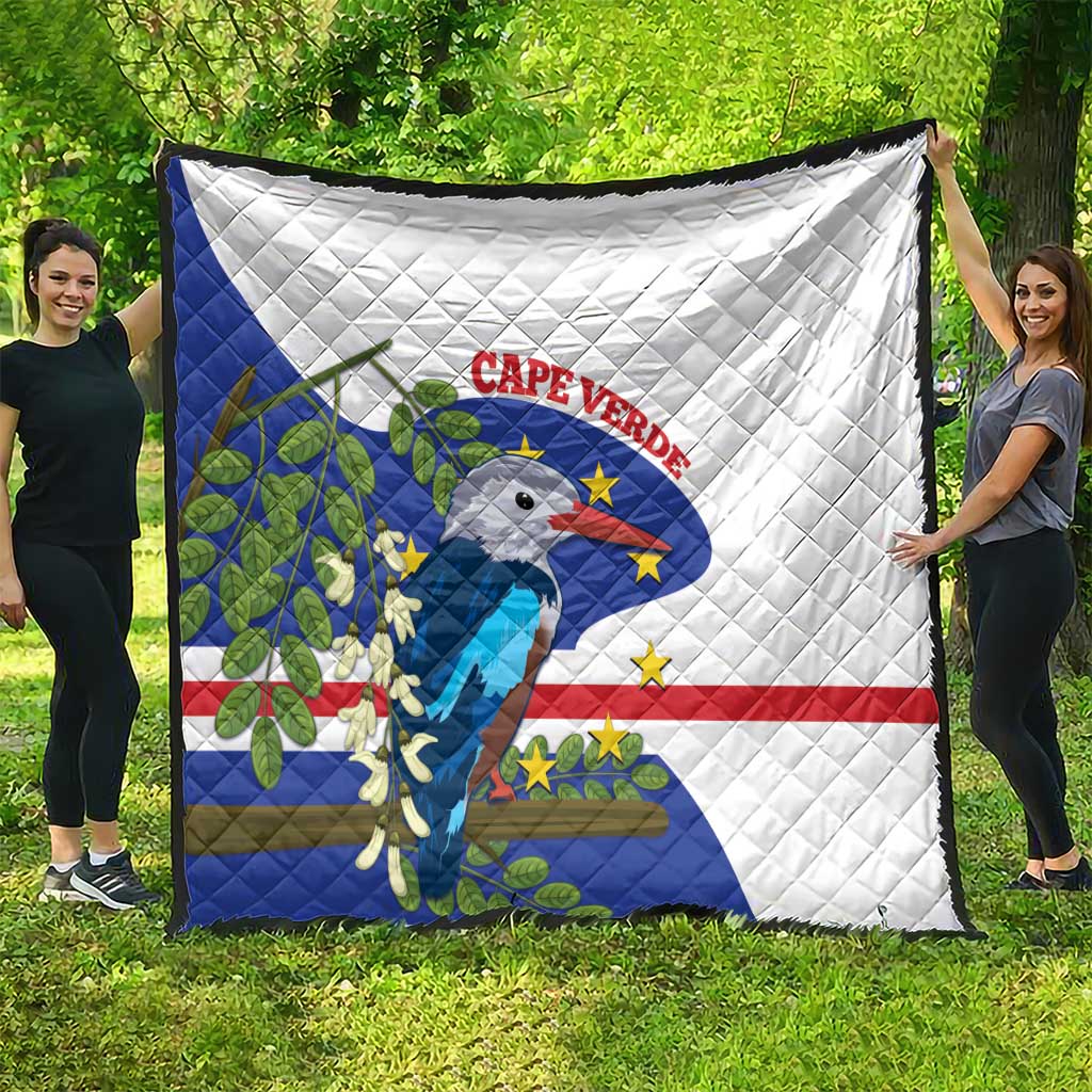 Cape Verde Quilt Grey-Headed Kingfisher Mix Honey Locust - Wonder Print Shop