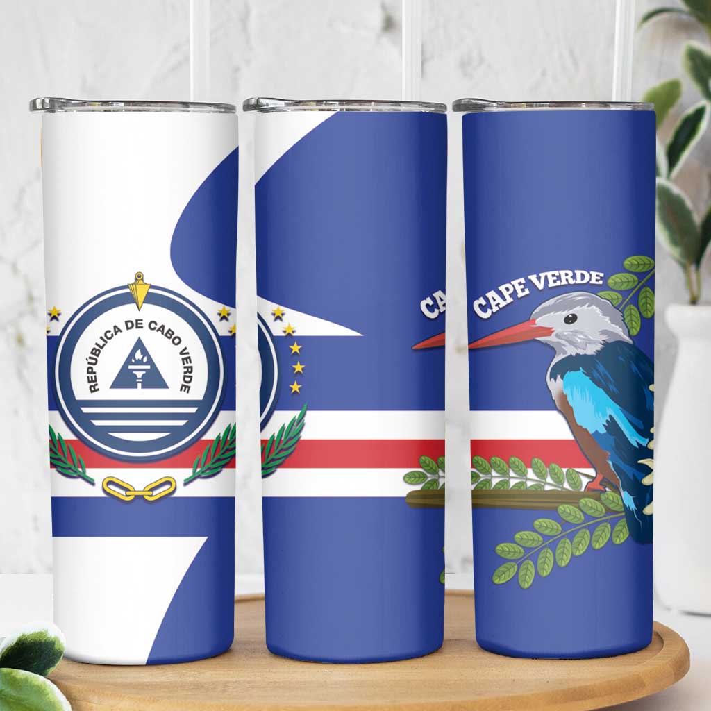 Cape Verde Skinny Tumbler Grey-Headed Kingfisher Mix Honey Locust - Wonder Print Shop