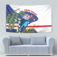 Cape Verde Tapestry Grey-Headed Kingfisher Mix Honey Locust - Wonder Print Shop