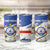 Personalized Cape Verde Tumbler Cup Coat Of Arms - African Pattern - Wonder Print Shop