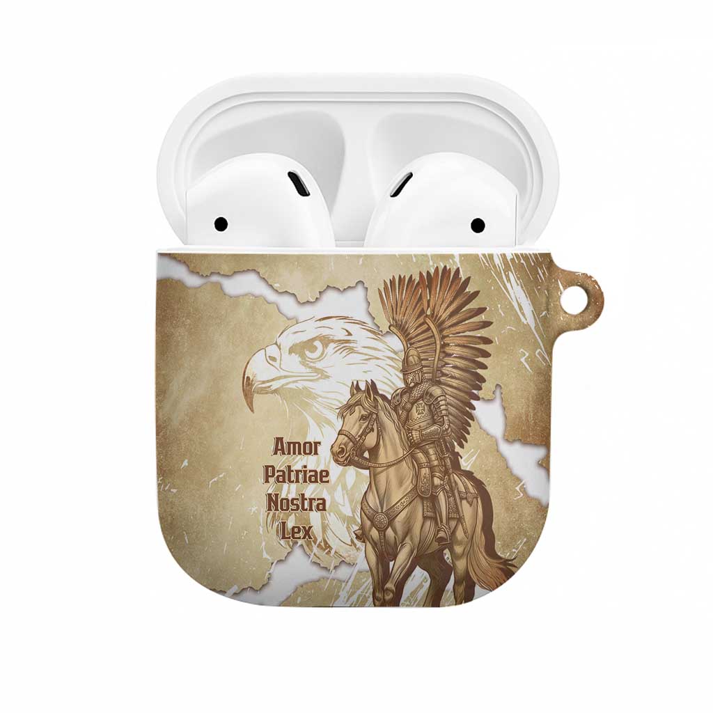 Winged Hussars Poland AirPods Case Amor Patriae Nostra Lex Polska Eagle