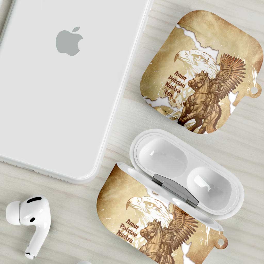 Winged Hussars Poland AirPods Case Amor Patriae Nostra Lex Polska Eagle