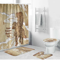 Winged Hussars Poland Bathroom Set Amor Patriae Nostra Lex Polska Eagle