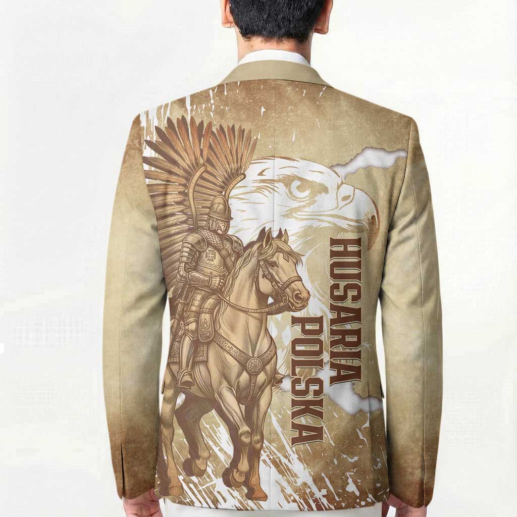 Winged Hussars Poland Blazer Amor Patriae Nostra Lex Polska Eagle