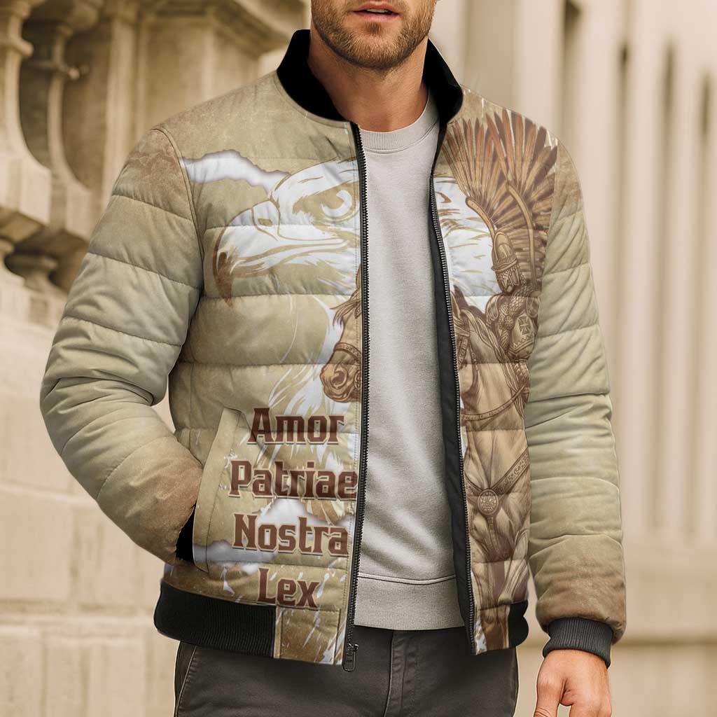 Winged Hussars Poland Bomber Puffer Jacket Amor Patriae Nostra Lex Polska Eagle