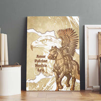 Winged Hussars Poland Canvas Wall Art Amor Patriae Nostra Lex Polska Eagle