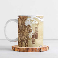 Winged Hussars Poland Ceramic Mug Amor Patriae Nostra Lex Polska Eagle