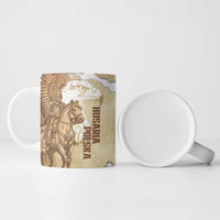 Winged Hussars Poland Ceramic Mug Amor Patriae Nostra Lex Polska Eagle