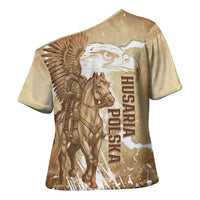 Winged Hussars Poland Cross Shoulder Shirt Amor Patriae Nostra Lex Polska Eagle