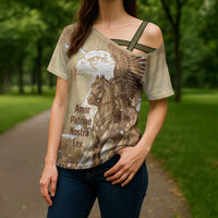 Winged Hussars Poland Cross Shoulder Shirt Amor Patriae Nostra Lex Polska Eagle