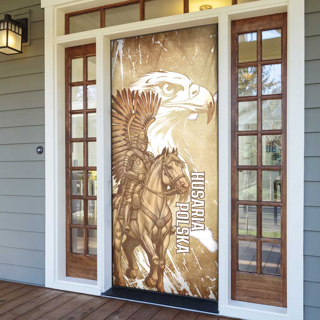 Winged Hussars Poland Door Cover Amor Patriae Nostra Lex Polska Eagle