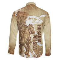Winged Hussars Poland Family Matching Off Shoulder Maxi Dress and Hawaiian Shirt Amor Patriae Nostra Lex Polska Eagle