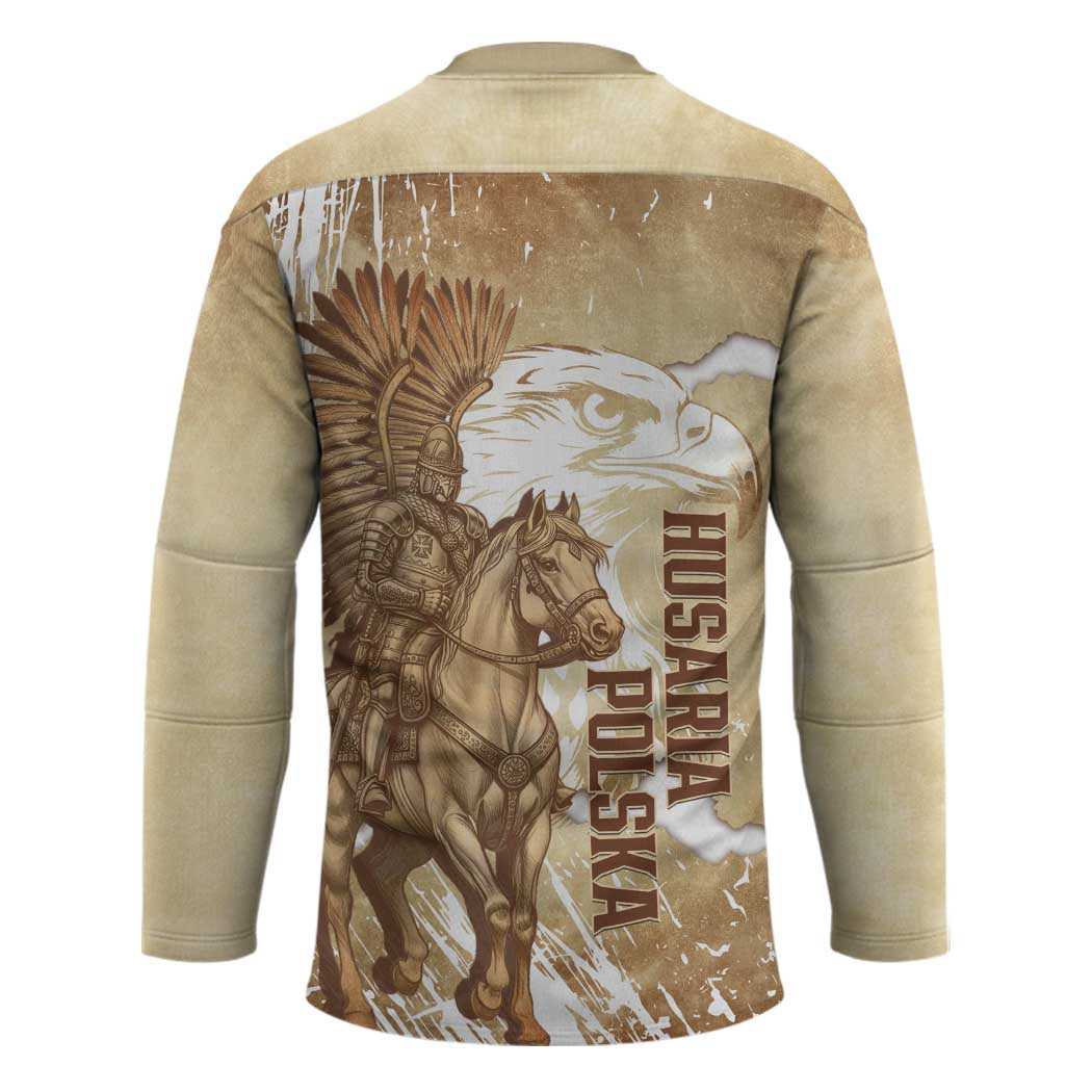 Winged Hussars Poland Hockey Jersey Amor Patriae Nostra Lex Polska Eagle
