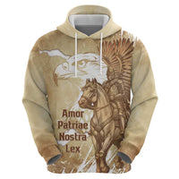 Winged Hussars Poland Hoodie Amor Patriae Nostra Lex Polska Eagle
