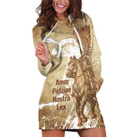 Winged Hussars Poland Hoodie Dress Amor Patriae Nostra Lex Polska Eagle