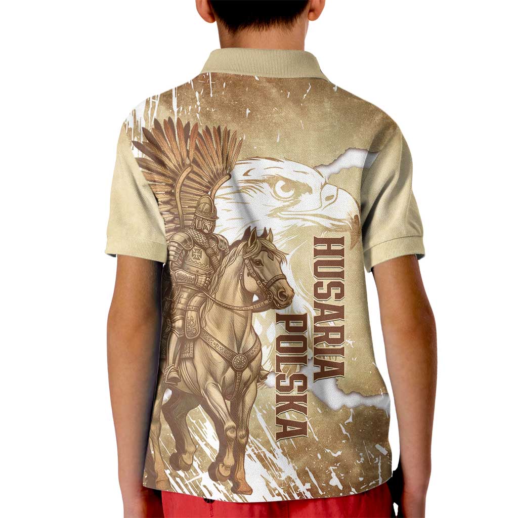 Winged Hussars Poland Kid Polo Shirt Amor Patriae Nostra Lex Polska Eagle
