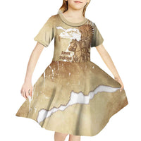 Winged Hussars Poland Kid Short Sleeve Dress Amor Patriae Nostra Lex Polska Eagle