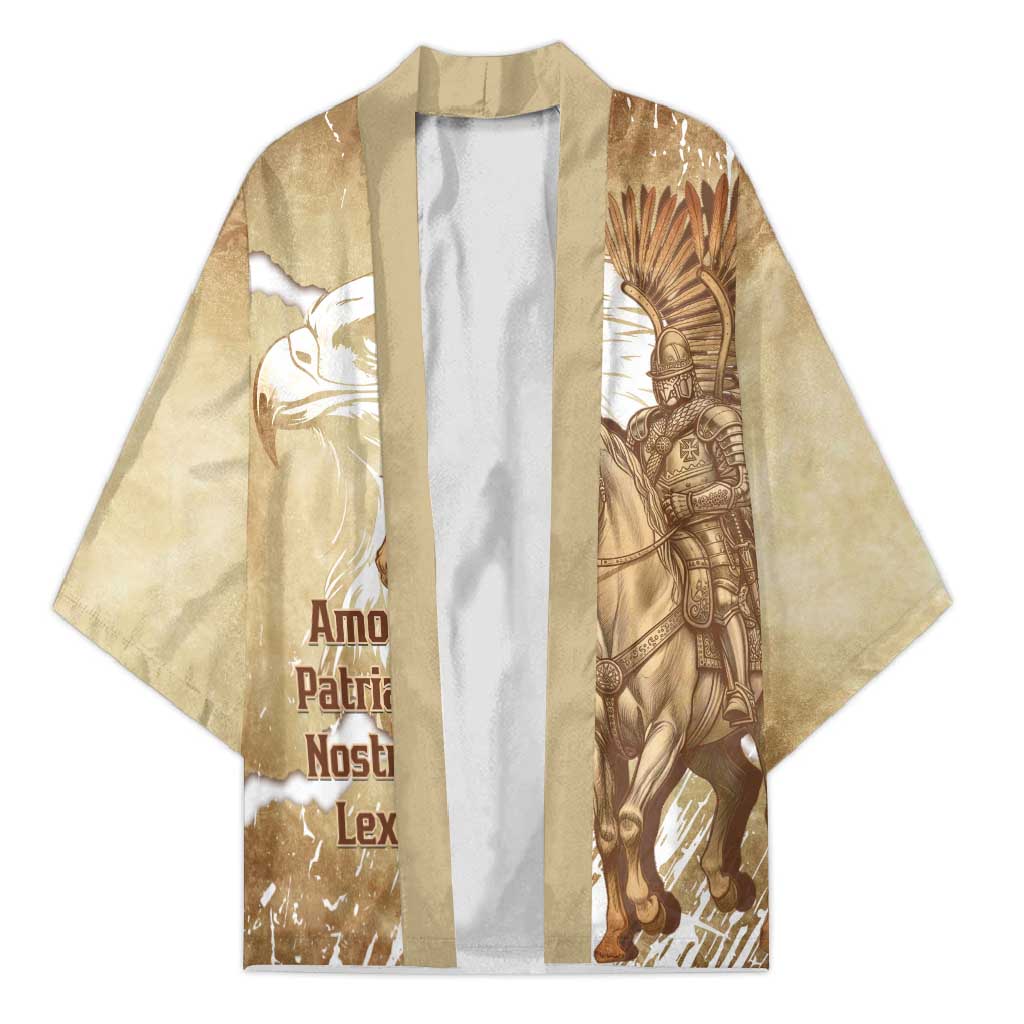 Winged Hussars Poland Kimono Amor Patriae Nostra Lex Polska Eagle