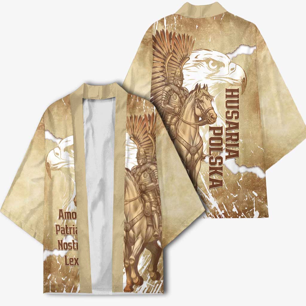 Winged Hussars Poland Kimono Amor Patriae Nostra Lex Polska Eagle