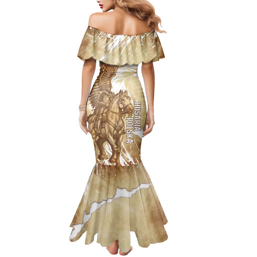 Winged Hussars Poland Mermaid Dress Amor Patriae Nostra Lex Polska Eagle