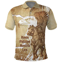 Winged Hussars Poland Polo Shirt Amor Patriae Nostra Lex Polska Eagle