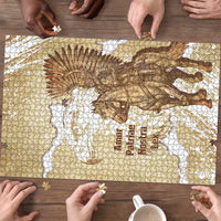 Winged Hussars Poland Puzzle Amor Patriae Nostra Lex Polska Eagle