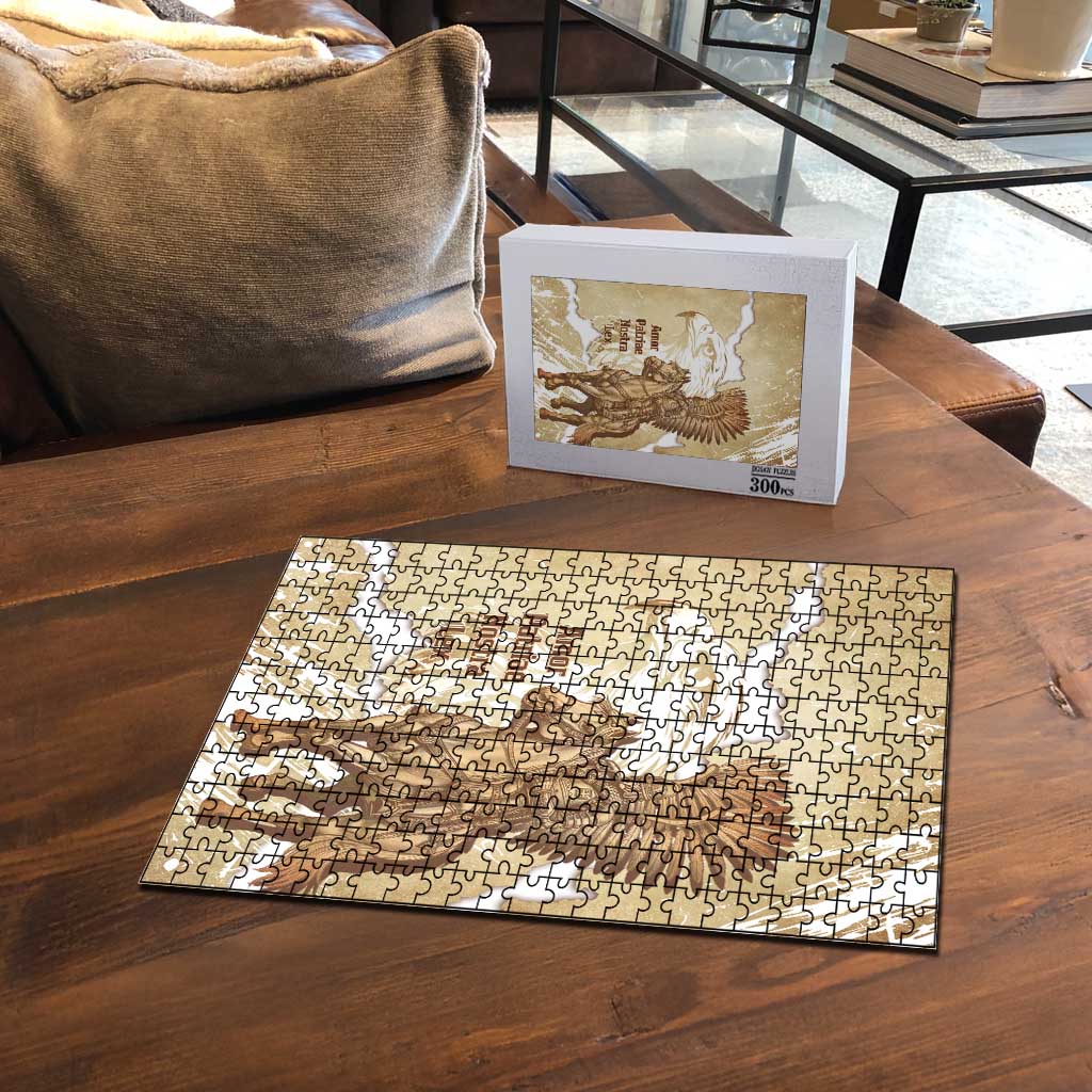 Winged Hussars Poland Puzzle Amor Patriae Nostra Lex Polska Eagle