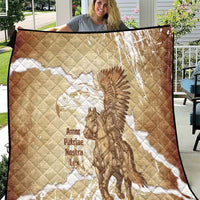 Winged Hussars Poland Quilt Amor Patriae Nostra Lex Polska Eagle