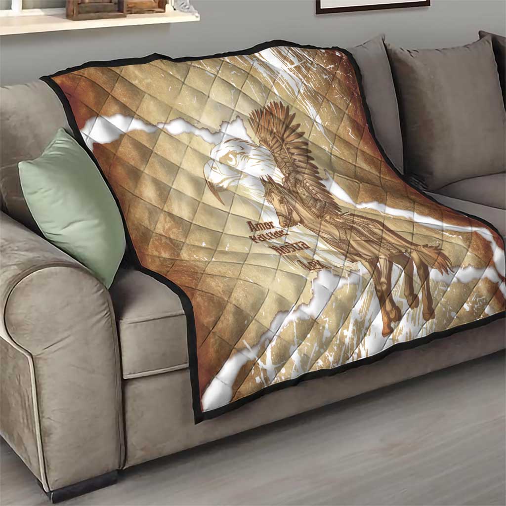 Winged Hussars Poland Quilt Amor Patriae Nostra Lex Polska Eagle