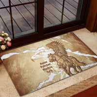 Winged Hussars Poland Rubber Doormat Amor Patriae Nostra Lex Polska Eagle