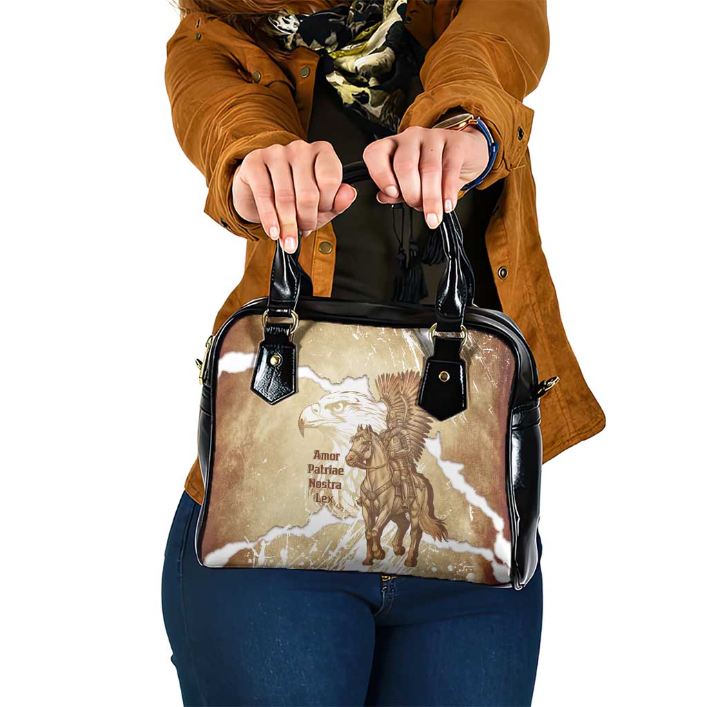 Winged Hussars Poland Shoulder Handbag Amor Patriae Nostra Lex Polska Eagle