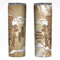 Winged Hussars Poland Skinny Tumbler Amor Patriae Nostra Lex Polska Eagle